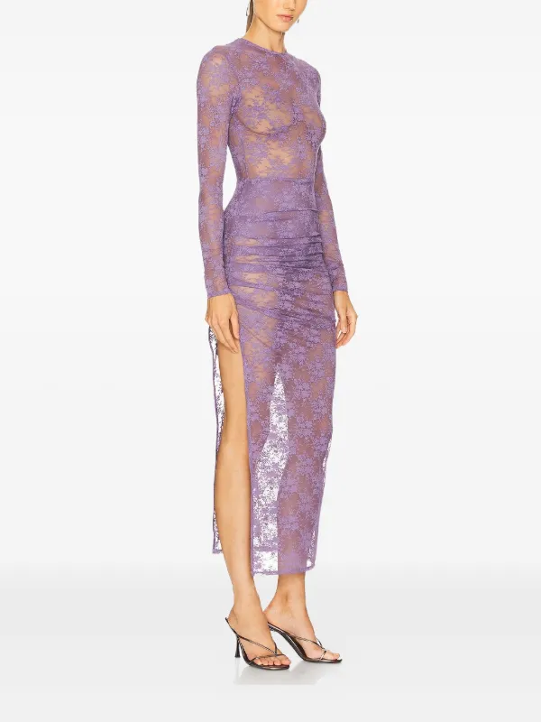 alex perry long dresses ALEX PERRY Strapless sequined mesh gown