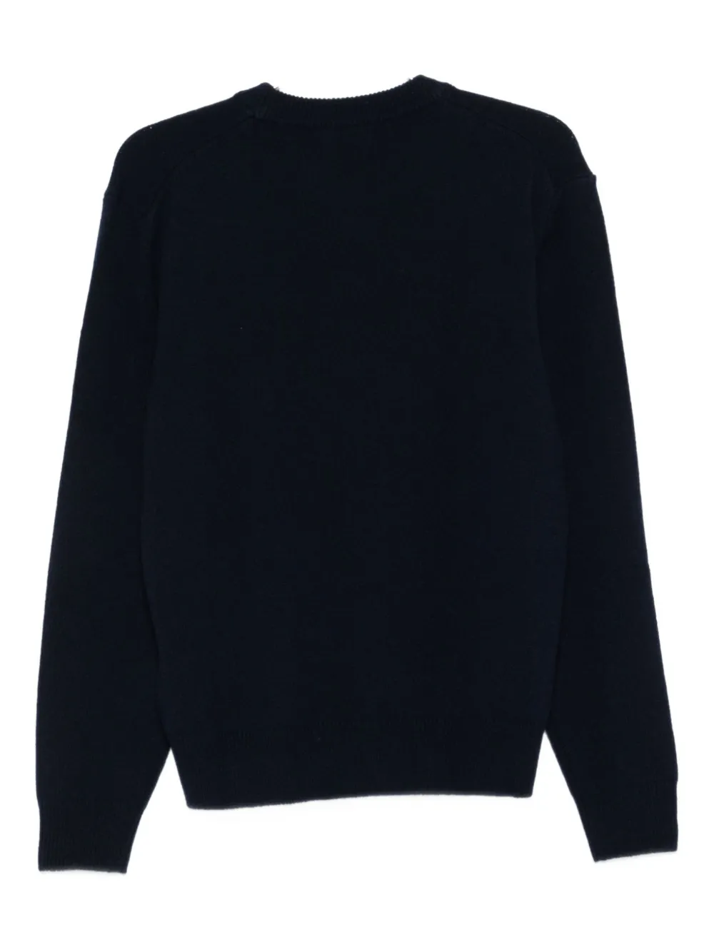 Jacob Cohën logo-embroidered crew-neck sweater - Blauw