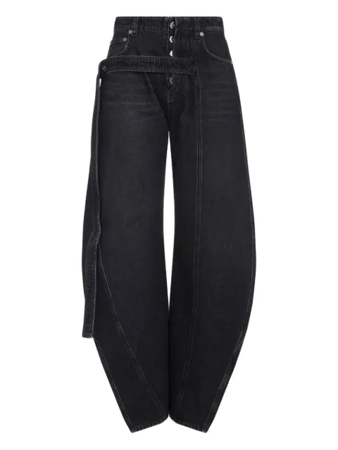 Jean Paul Gaultier belted balloon jeans
