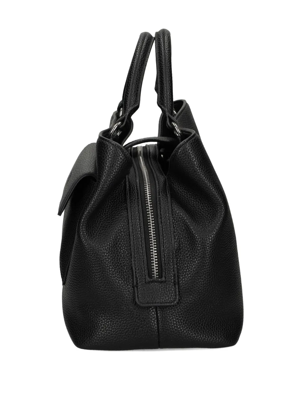 Armani Exchange Pocket-detail Tote Bag In Black