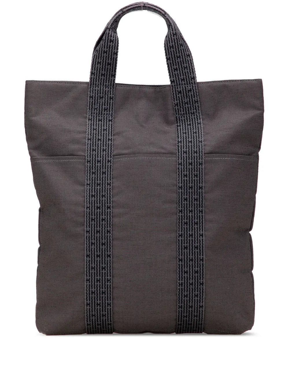 Hermès Pre-Owned 1990-2010 Canvas Herline Cabas tote bag | Grey | Image 1