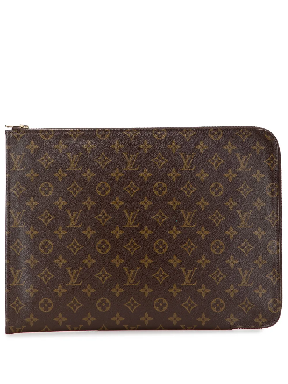 Louis Vuitton Pre-Owned 1988 Monogram Poche Documents Portfolio business bag | Brown | Image 1