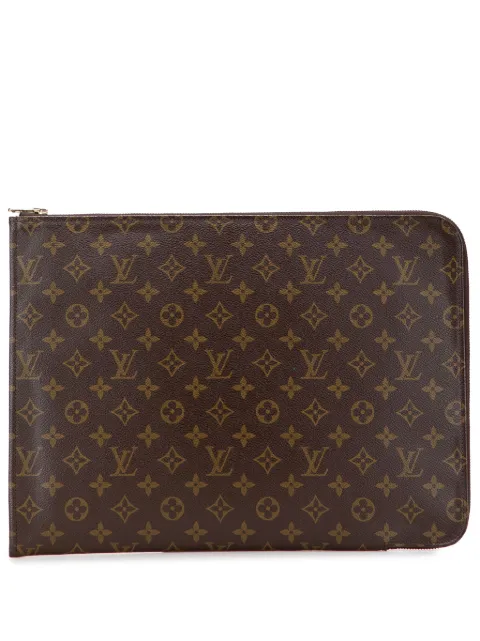 Louis Vuitton Pre-Owned 1988 Monogram Poche Documents Portfolio business bag