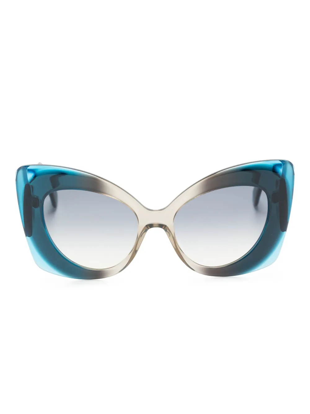 Andy Wolf cat-eye gradient-effect sunglasses | Blue | Image 1