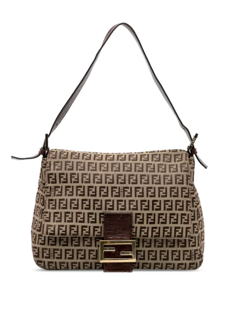 Fendi Pre-Owned 2000-2010 Zucchino Canvas Mamma Forever shoulder bag