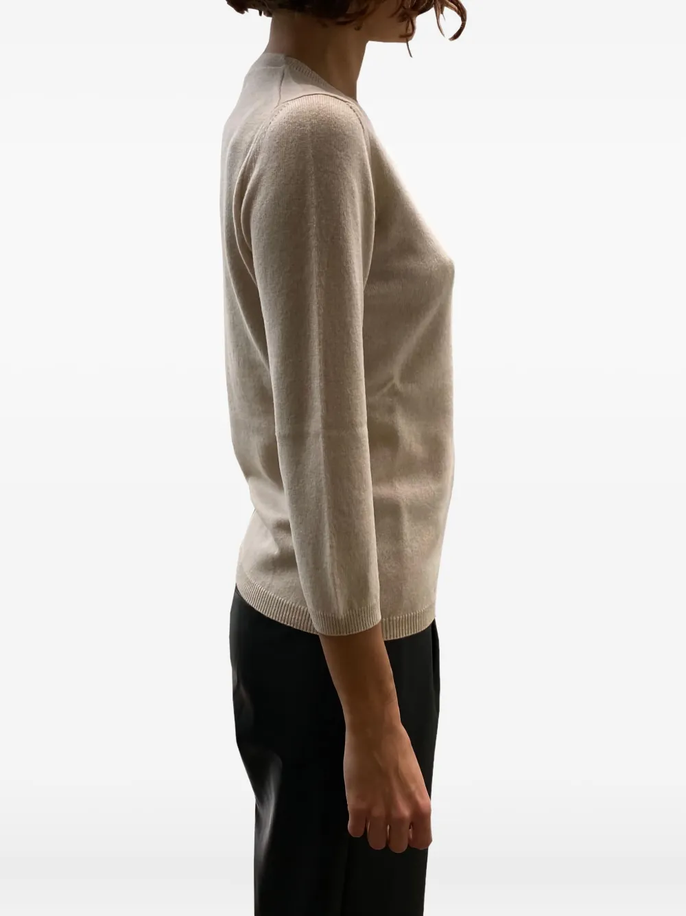 LA ROSE three quarter-sleeve sweater | Knitted Sweaters | Image 2
