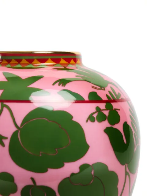 La DoubleJ small floral bubble vase (14cm x 16.5 cm)