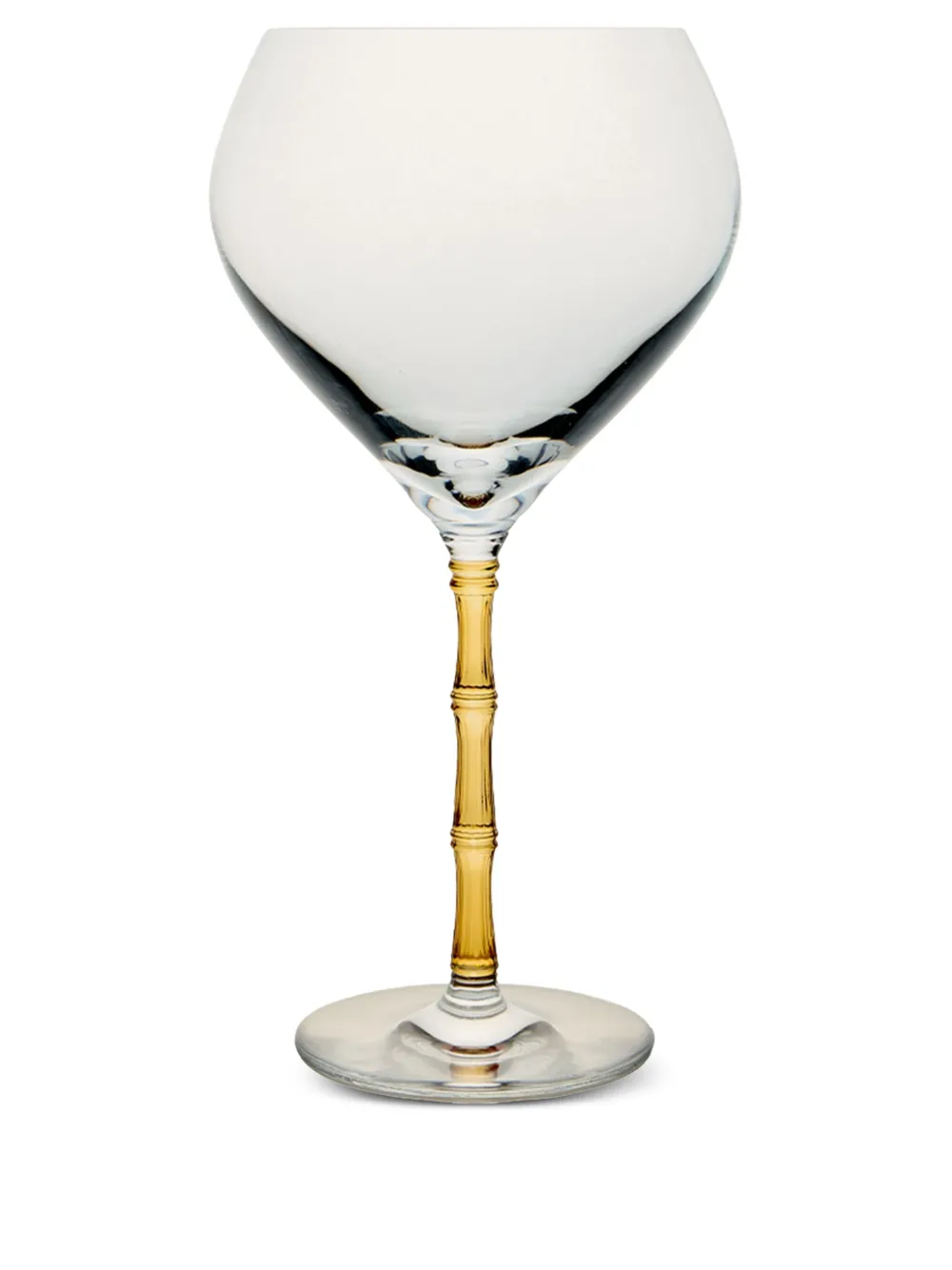 La Doublej Bamboo Baloon Glasses Set Of 2 In Yellow