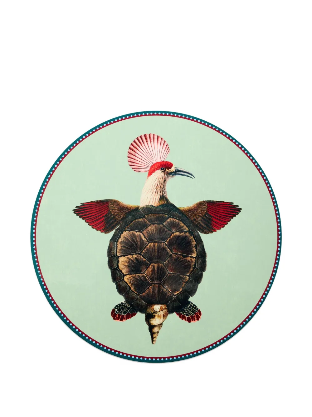 La Doublej X Beto Val Fantastic Creatures Disk Placemat (34cm) In Multi