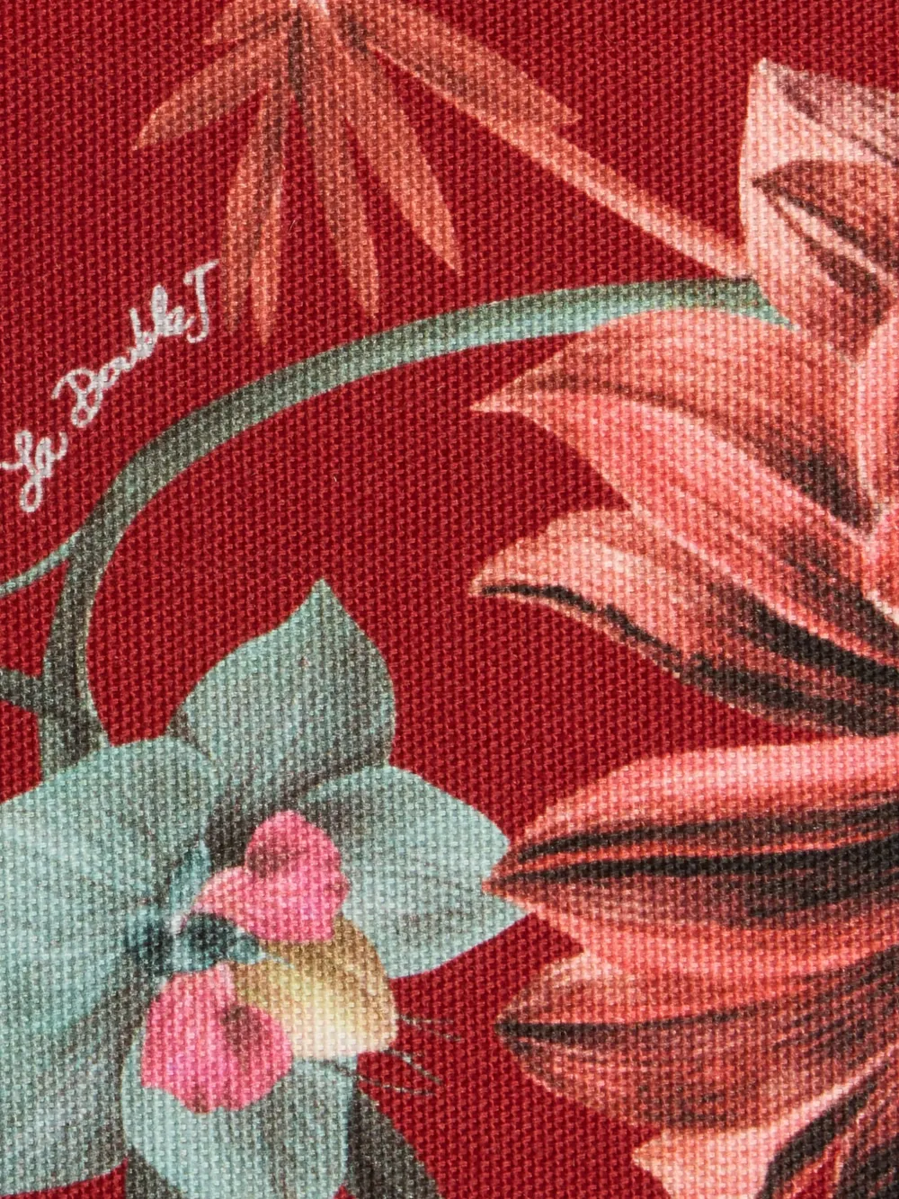 La Doublej X Beto Val Fantastic Creatures Tablecloth (350cm X 170cm) In Red