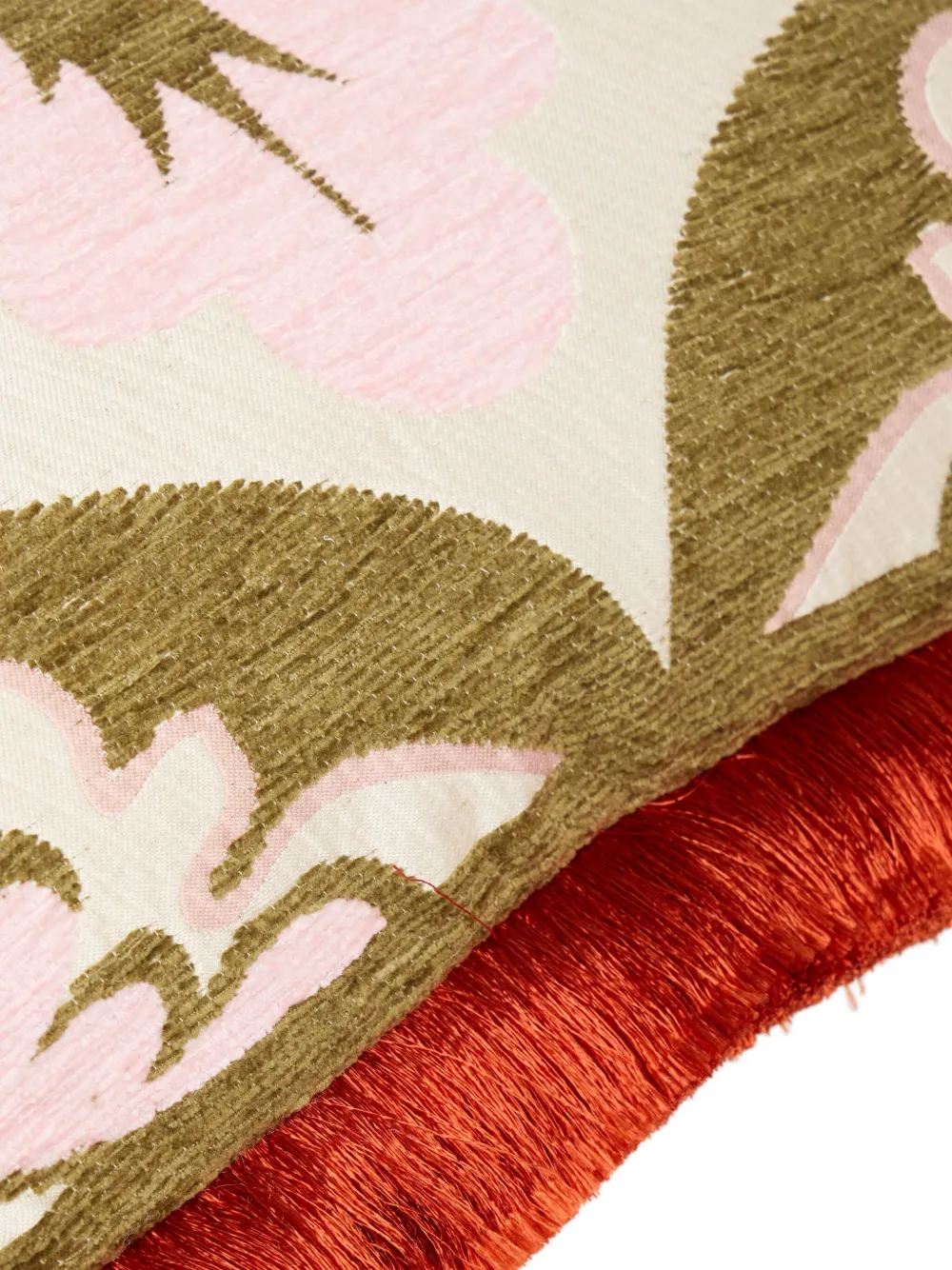 La Doublej Palazzo Cushion In Brown