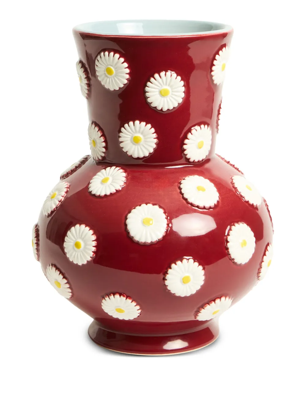 La DoubleJ daisy-motif vase | Red | Image 1