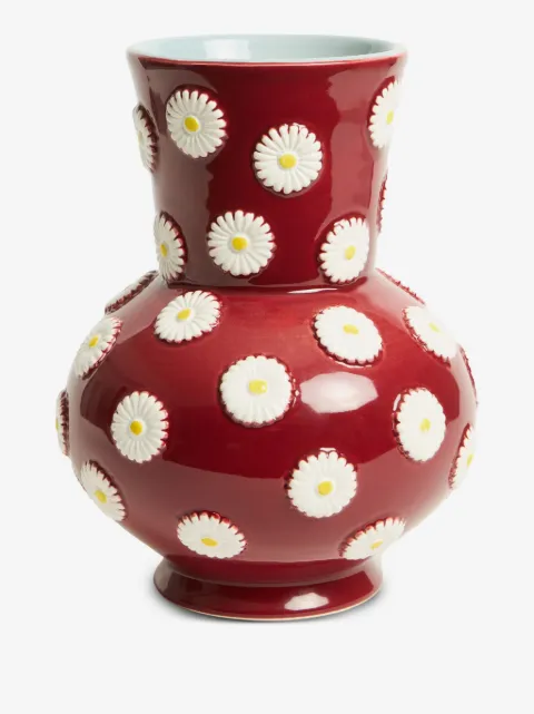 La DoubleJ daisy-motif vase 