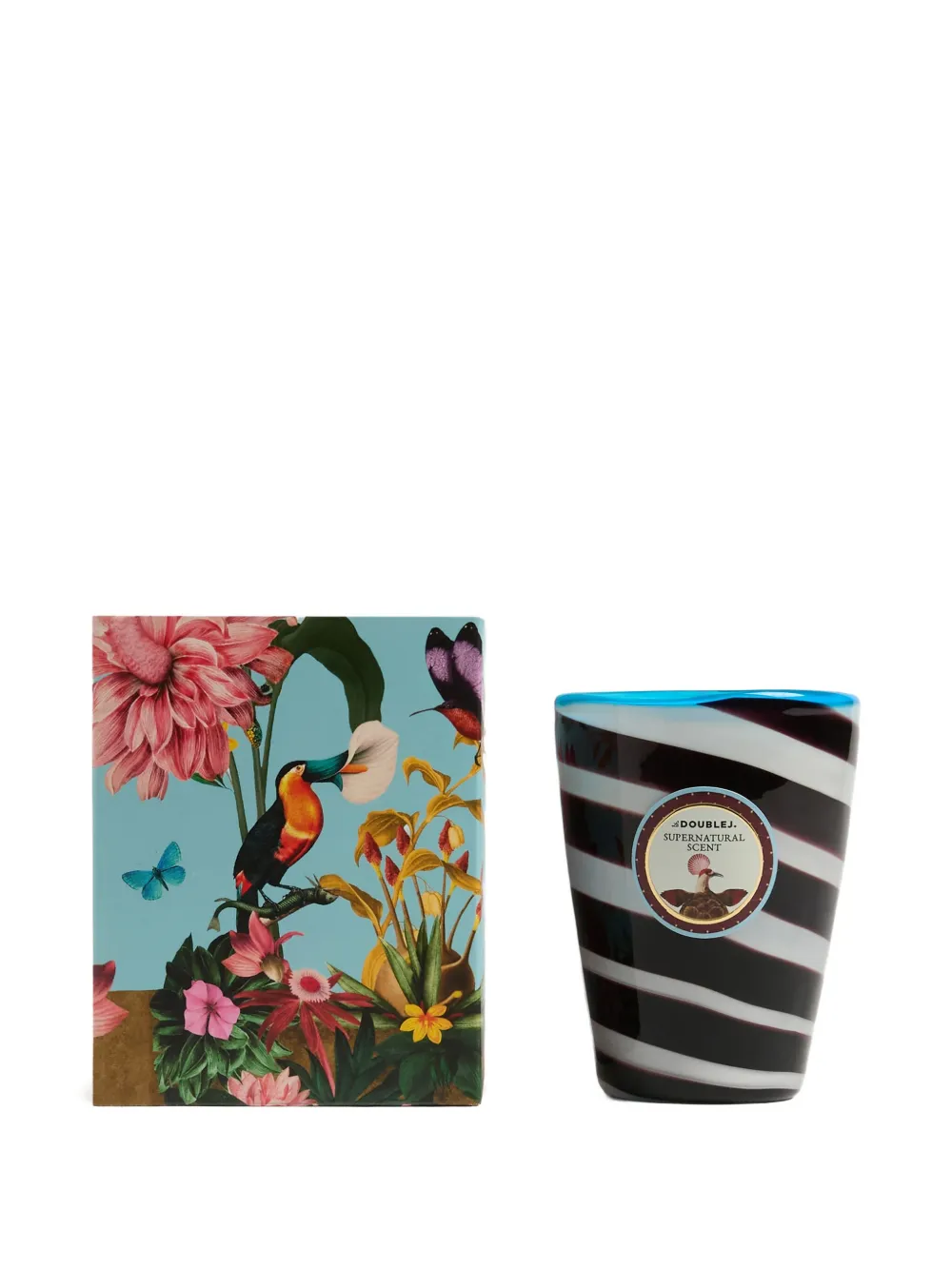 La DoubleJ striped candle | Candles | Image 2