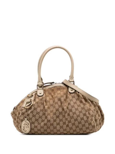 Gucci Pre-Owned 2016-2025 GG Canvas Sukey satchel