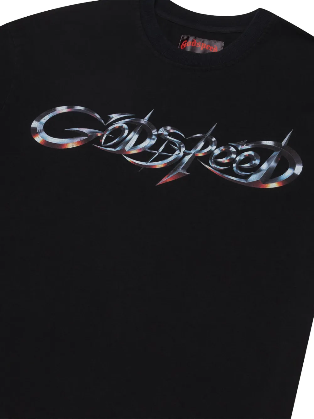 GODSPEED New Age logo T-shirt - Zwart
