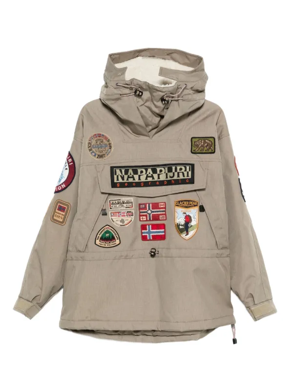 ナパピリ　SKIDOO Napapijri Skidoo 1990 Hooded Jacket | ニュートラル | FARFETCH JP