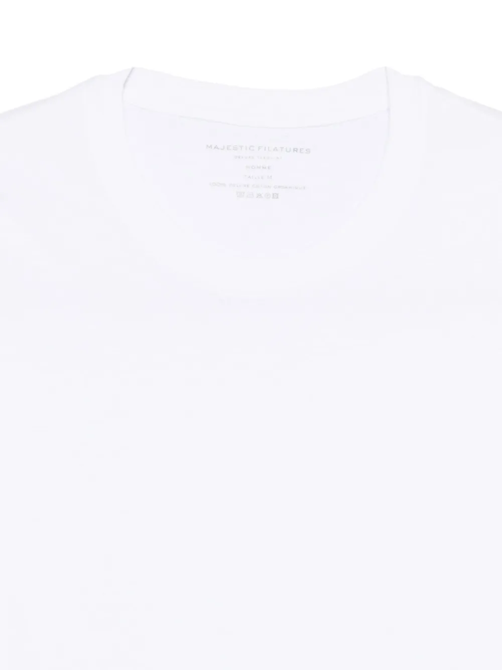 Majestic Filatures T-shirt met lange mouwen Wit