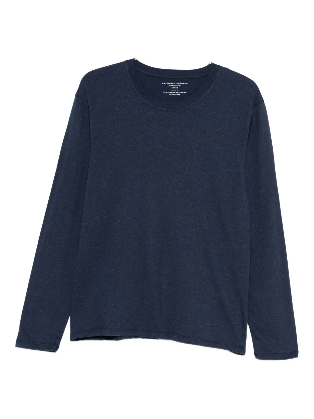 Majestic Filatures long-sleeve t-shirt - Blu