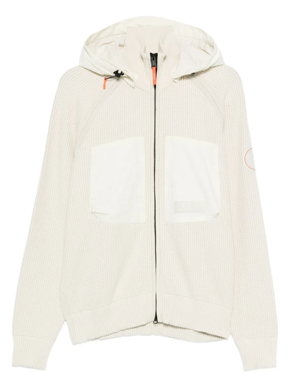Napapijri hooded patch-pocket jacket | Neutrals | Image 1