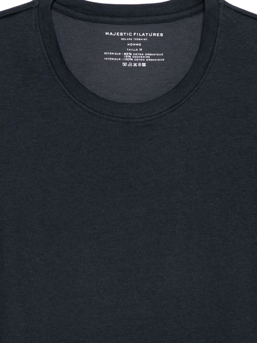 Majestic Filatures Deluxe T-shirt Blauw