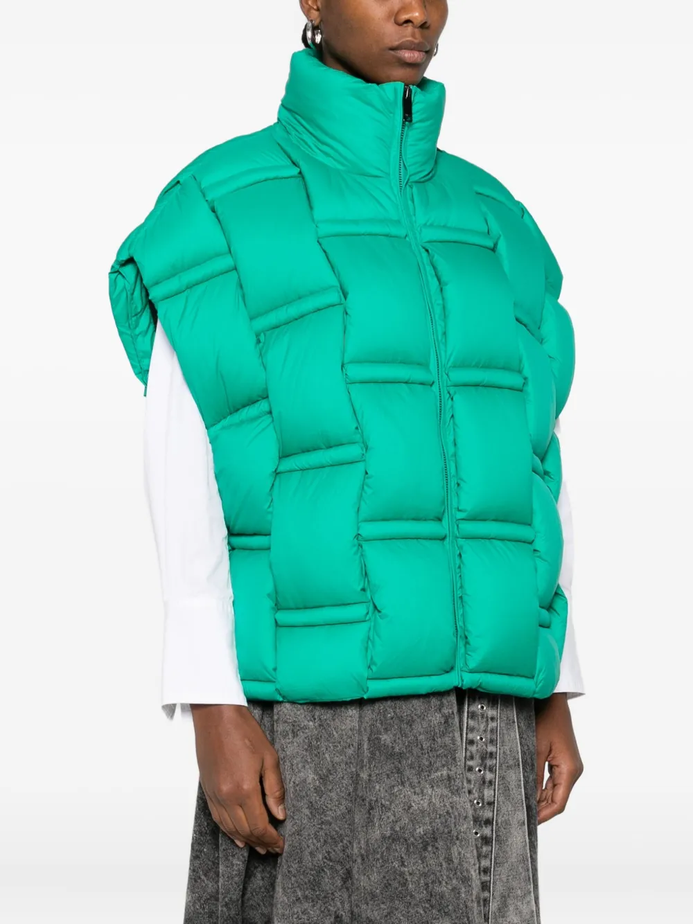 RAXXY Gewatteerde bodywarmer Groen