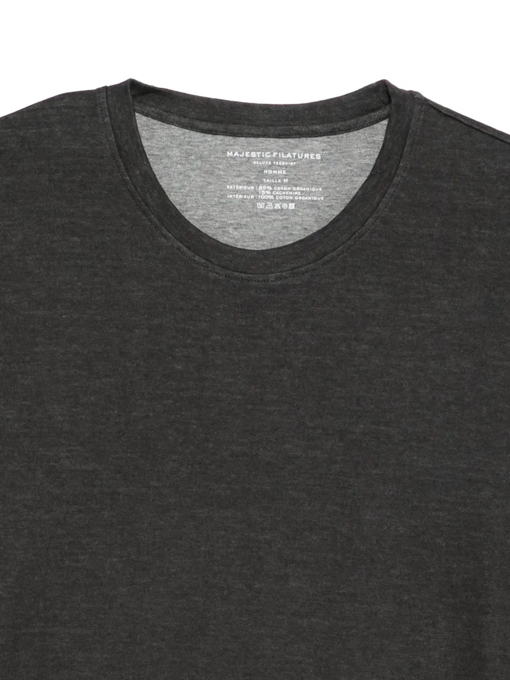 Majestic Filatures T-shirt met ronde hals Grijs