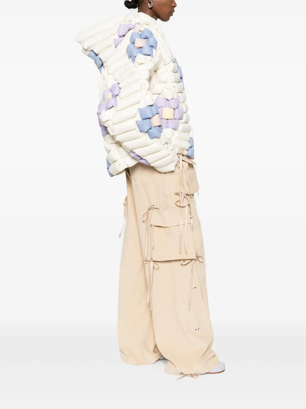 RAXXY quilted floral-pattern jacket | Down Jackets | Image 2