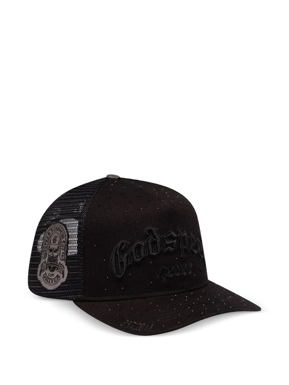 GODSPEED Forever truckerpet met logo - Zwart