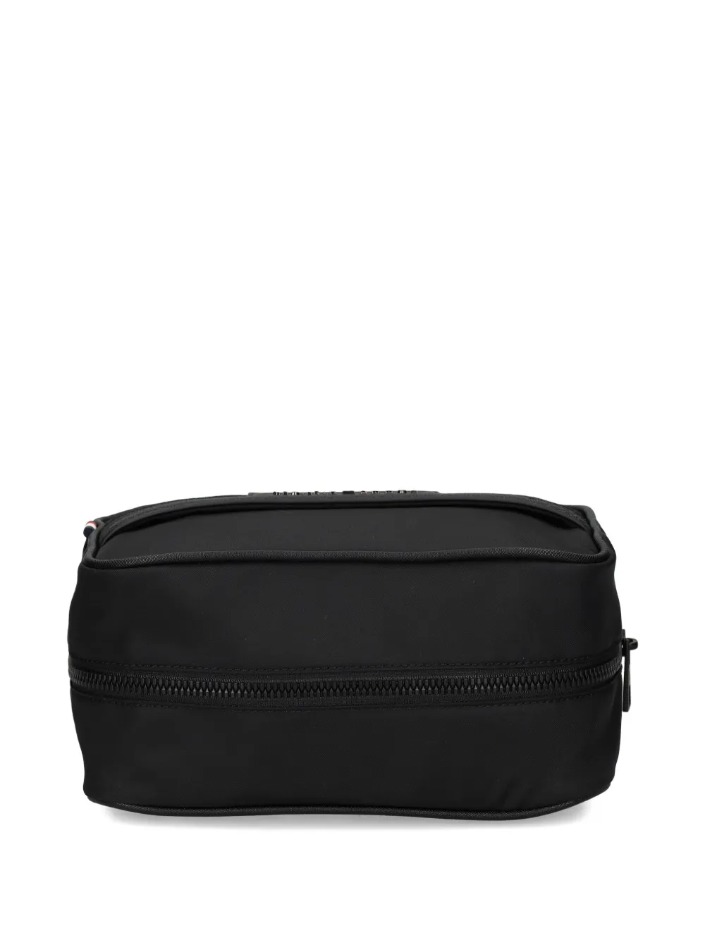 Tommy Hilfiger Zip-top Wash Bag In Black