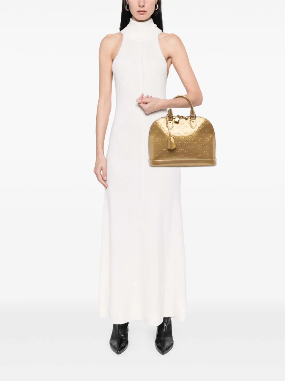 Louis Vuitton Pre-Owned 2012 Monogram Vernis Alma PM handbag | Pre-Owned | Image 2