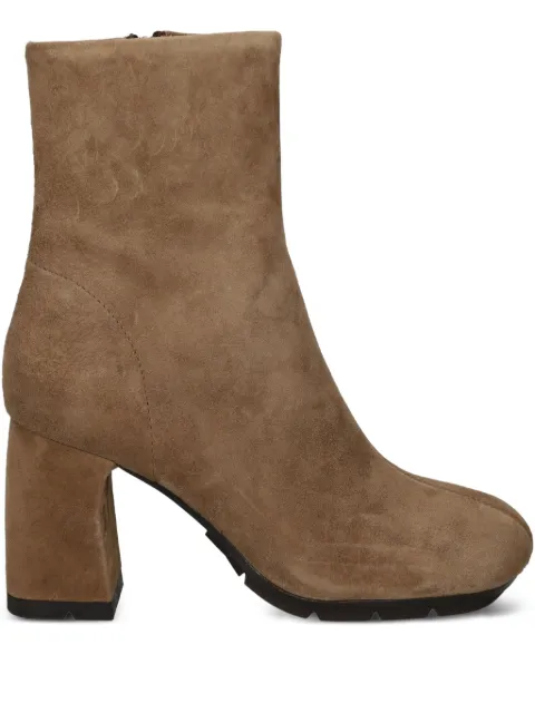 Ash 80mm Eclat block-heel suede boots
