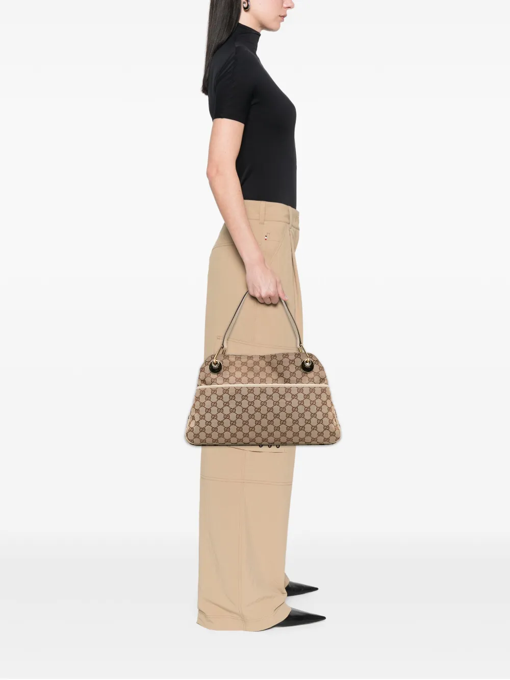 Gucci Pre-Owned 2000-2015 GG Canvas Eclipse shoulder bag | Pre-Owned | Image 2