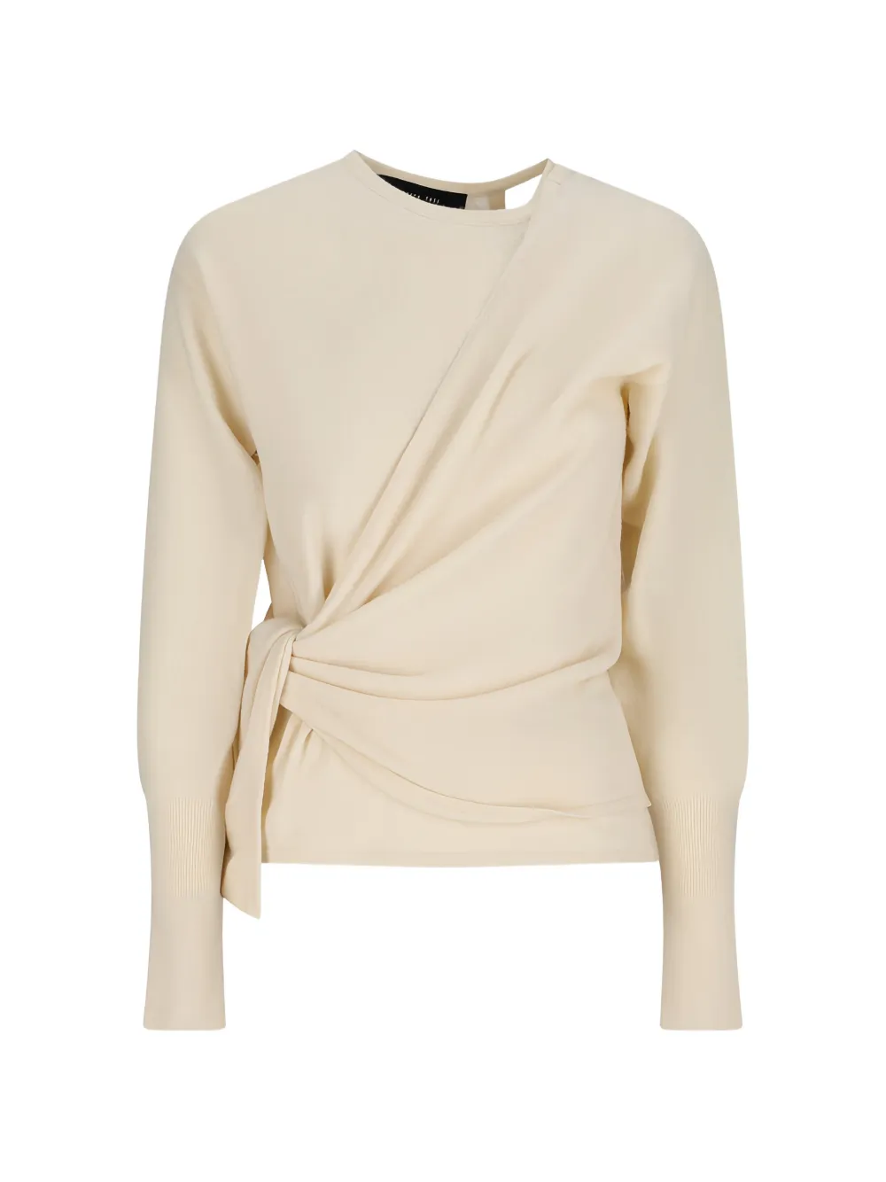 Federica Tosi wrapped top - Toni neutri
