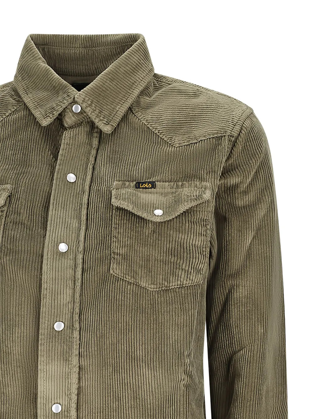  Lois Jeans Laura Corduroy Shirt - Green 
