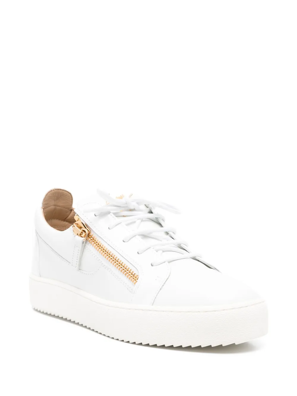 Giuseppe Zanotti Frankie zip-fastening lace-up sneakers | Low-Tops | Image 2