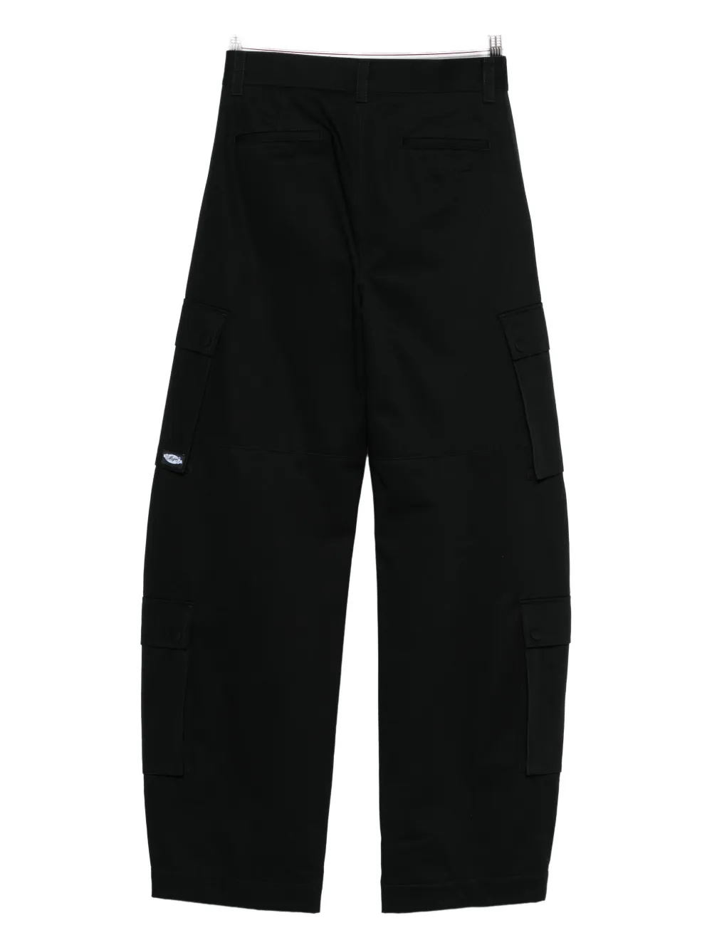 MSGM Broek met cargo zak - Zwart