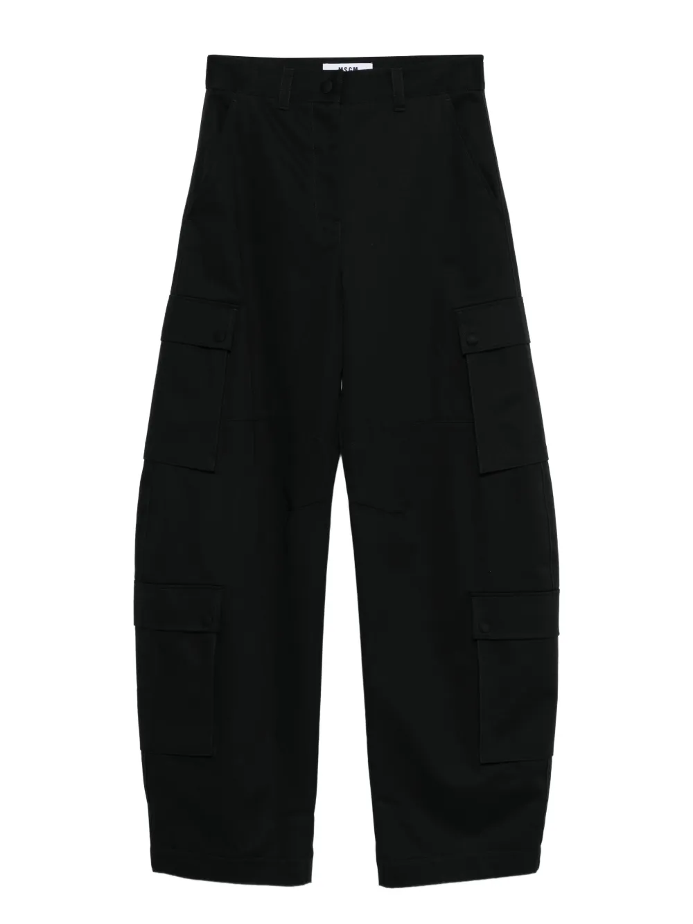 MSGM بنطال بجيب كارغو | أسود | Image 1