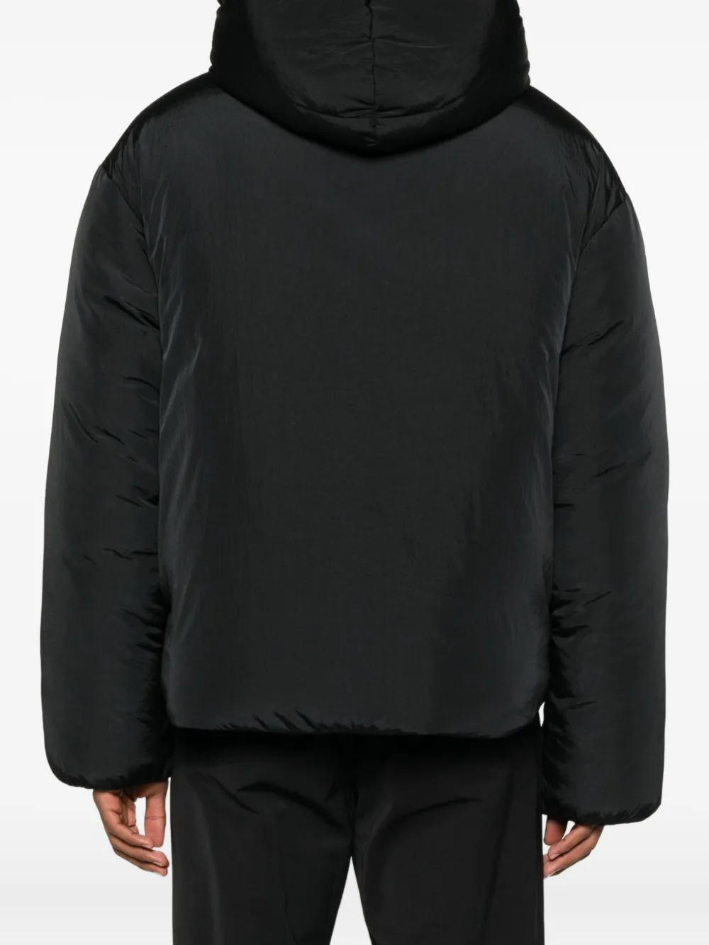 Jacquemus La Doudoune Down Jacket In Black