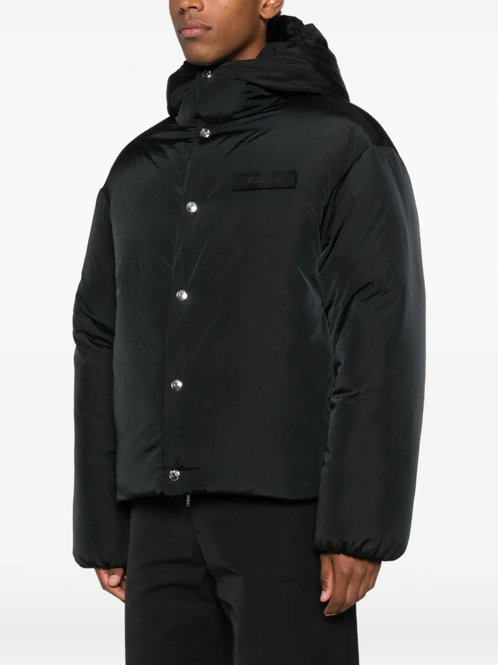 Jacquemus La Doudoune Down Jacket In Black