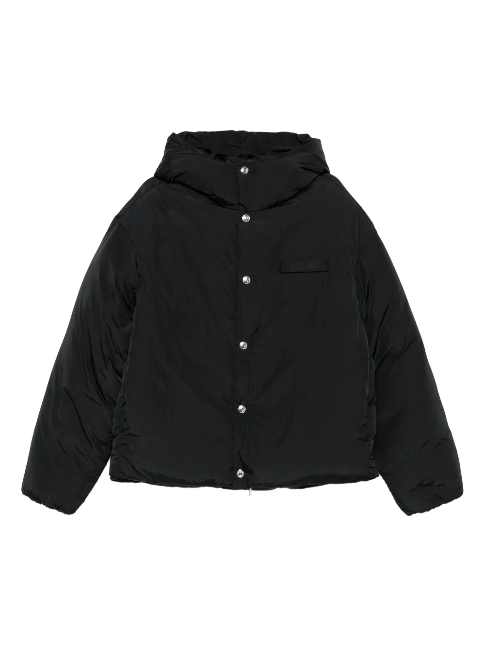 Jacquemus high-neck puffer jacket | Black | Image 1