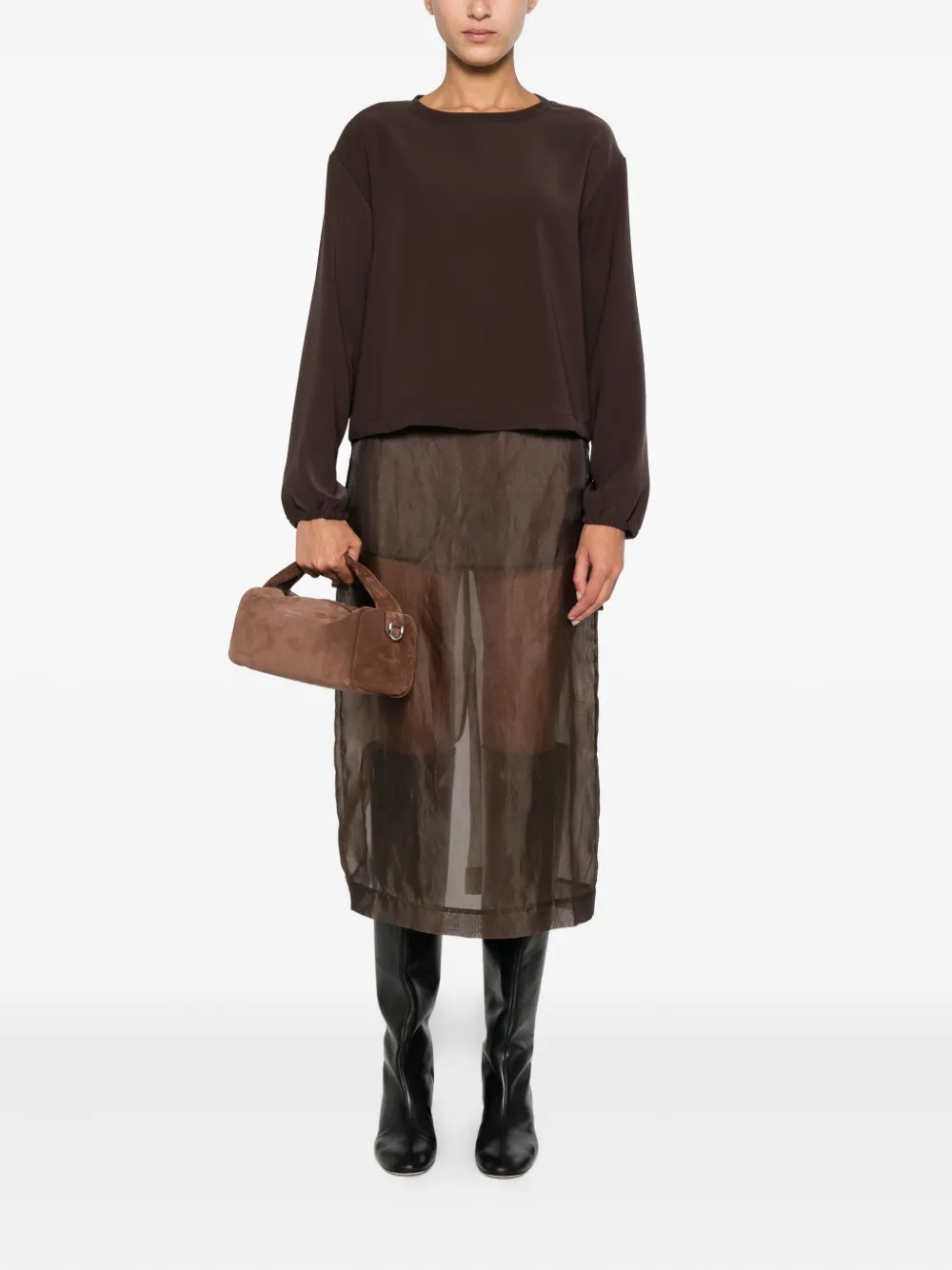 Herno drawstring-hem sweatshirt | Sweaters | Image 2