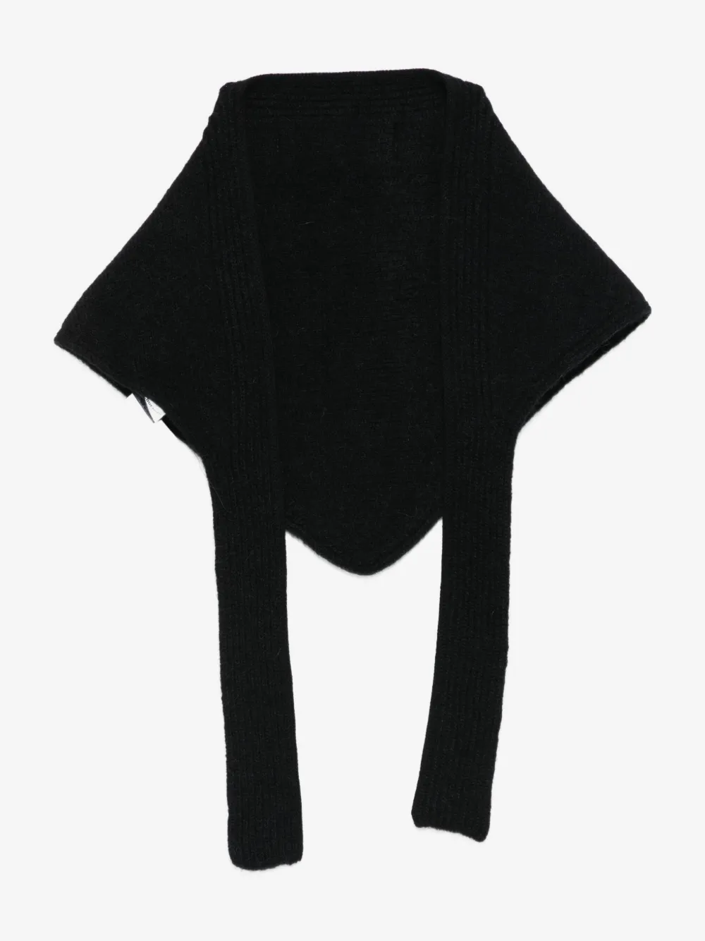 Jacquemus triangular scarf | Black | Image 1
