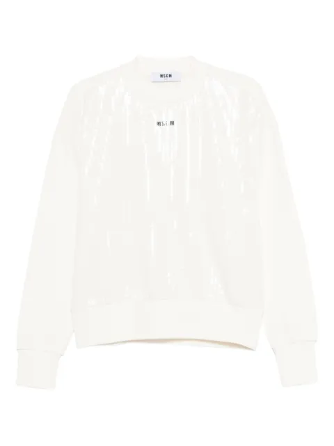 MSGM sequin-embellished sweatshirt