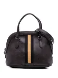 Gucci Pre-Owned 2016-2025 Mini Leather Web Dome satchel - Brown
