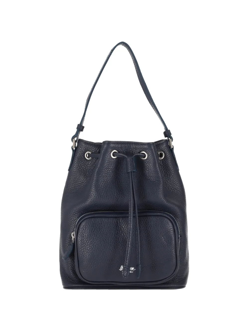 LA ROSE La Rose leather bucket bag - Blu