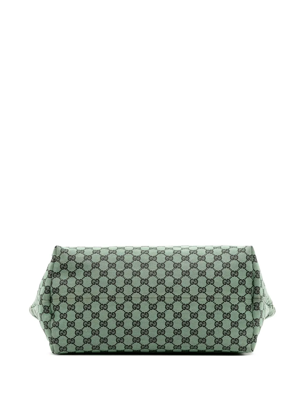 Pre-owned Gucci 2016-2025 Gg Canvas Tote Bag In Black
