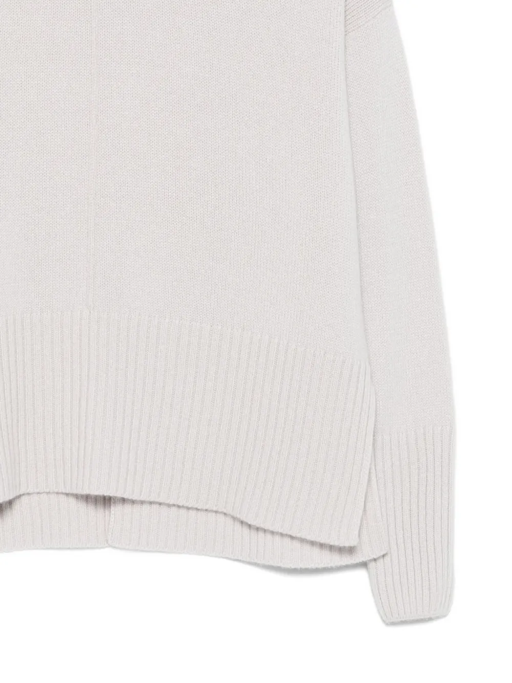 Incentive! Cashmere Crew-neck Sweater In White