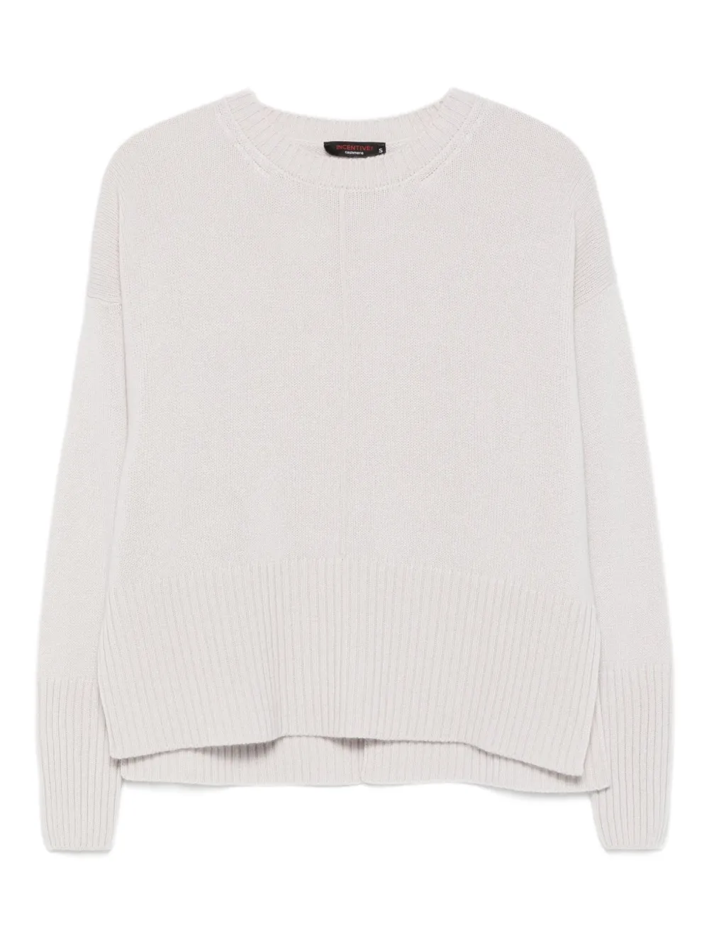 Incentive! Cashmere suéter con cuello redondo | gris | Image 1