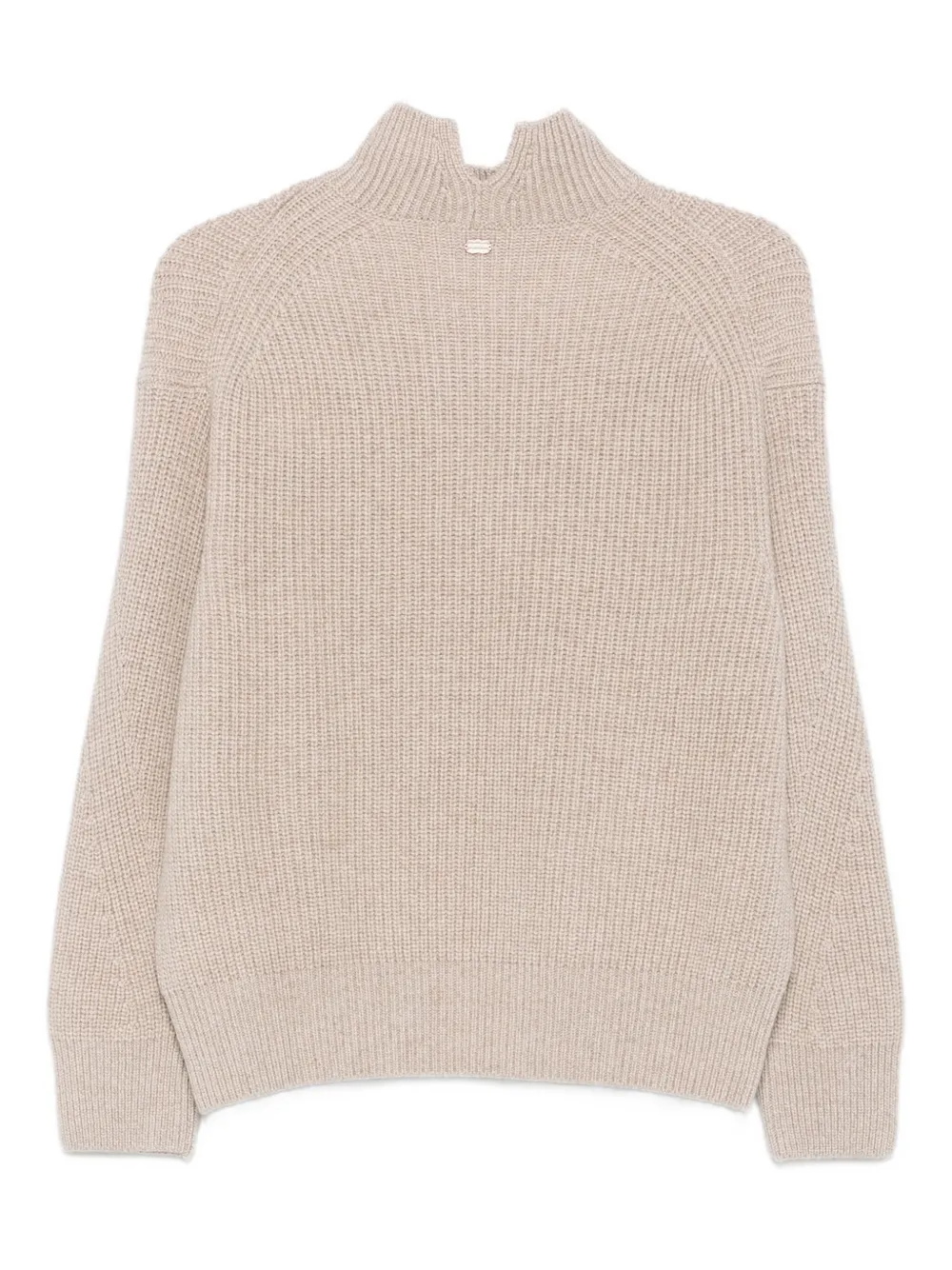 Agnona ribbed high-neck sweater | Knitted Sweaters | Image 2